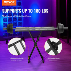 DJ Table Stand, (820-1095)x465 mm Portable DJ Laptop and Controller Stand, Lightweight DJ Desk DJ Booth Adjustable Height DJ Stand, Foldable Double-X Keyboard Stand & Tabletop, Audio Mixer Stand