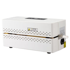 Continuous Sealing Machine, 8-12 mm Seal Width, Automatic Continuous Band Sealer with Digital Temperature Control, Automatic Shutdown, Portable Heat Sealing Machine for 0.06-0.2 mm Plastic Bags