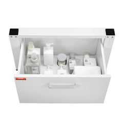 Laundry Pedestal 686mmmW x 366mmH, Washer And Dryer Base Stand Platform Universal Fit 299kg Capacity, Heavy Duty Multi-Functional Base for Washing Machine with Drawer & Rich Accessories