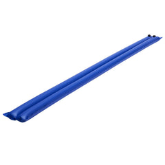 Pool Cover Water Bags, 5 Packs 2560 mm, Double Chamber Pool Cover Water Tubes, 0.4mm Thick PVC Bags Weights with Leakproof Screw Cap, for Inground Swimming-Pool Covers Winter Closing, Blue
