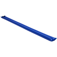 Pool Cover Water Bags, 5 Packs 2560 mm, Double Chamber Pool Cover Water Tubes, 0.4mm Thick PVC Bags Weights with Leakproof Screw Cap, for Inground Swimming-Pool Covers Winter Closing, Blue