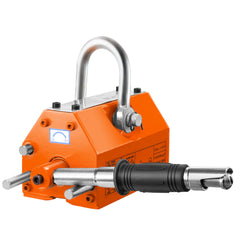 Magnetic Lifter, 1000kg Pulling Capacity, 2.5 Safety Factor, Neodymium & Steel, Lifting Magnet with Release, Permanent Lift Magnets, Heavy Duty Magnet for Hoist, Shop Crane, Block, Board