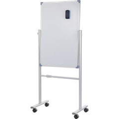 Mobile Dry Erase Board Magnetic Whiteboard w/ Stand 60 x 90cm Double Sided