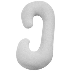 Pregnancy Pillow, C-Shaped Full Body Maternity Pillow, Ultra-Soft and Breathable Pregnant Support Pillows with Removable & Washable Cover, Perfect for Back, Belly, Hip, Legs Relief