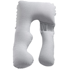 Pregnancy Pillow, U-Shaped Full Body Maternity Pillow for Pregnant Women, Soft and Breathable Pregnant Support Pillows with Removable & Washable Cover, Perfect for Back, Belly, Hip, Legs Relief