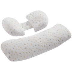 Pregnancy Pillows, Adjustable Maternity Pillow for Pregnant Women, Soft Pregnancy Body Pillow with Removable & Washable Cover for Back Belly Hip Support, Lightweight and Portable