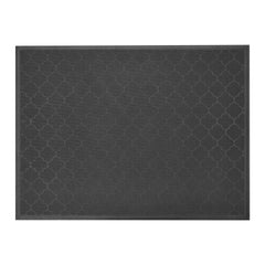 Front Door Mat, 1194 x 889 mm Commercial Floor Mat for Indoor and Outdoor, Modern Stylish Carpet with TPE Backing, Heavy Duty Washable Entry Industrial Rug for Hallway, Balcony, Garage, Brown