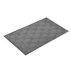 Front Door Mat, 1562 x 914 mm Commercial Floor Mat for Indoor and Outdoor, Modern Stylish Carpet with TPE Backing, Heavy Duty Washable Entry Industrial Rug for Hallway, Balcony, Garage, Grey
