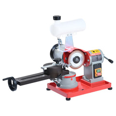 Circular Saw Blade Sharpener, 370W Saw Blade Grinding with Water Injection, Water Injection Circular Saw Blade Sharpening & 6 Saw Centerings, 5-inch Grinding Wheel for Carbide Tipped Saw Blades