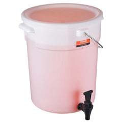 Beverage Dispenser, 5 Gallon Drink Dispensers for Parties, Plastic Juice Dispenser with Spigot and Lid, Iced Tea Lemonade Juice Water Dispenser, for Restaurants, Hotels, Parties