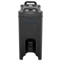 Insulated Beverage Dispenser, 5 Gal/19L Hot and Cold Beverage Server with Spigot & Handle, Food-Grade Thermal Drink Dispenser Cooler for Tea Coffee Water in Cafes & Restaurants, 2 Pack, Black