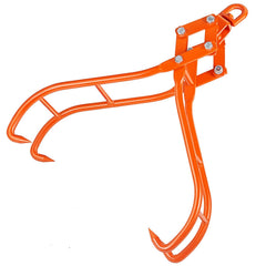 Timber Claw Hook, 28 inch 4 Claw Log Grapple for Logging Tongs, Swivel Steel Log Lifting Tongs, Eagle Claws Design with 2205 lbs/1000 kg Loading Capacity for Tractors, ATVs, Trucks, Forklifts