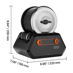 Rock Tumbler Kit, 3 lbs Rock Polishing Kit, 4 Speed Settings 9-Day Polishing Timer Stone Polishing Kit, Rock Polisher with Rough Gemstones and Polishing Grits, Rock Polisher for Adults Kids