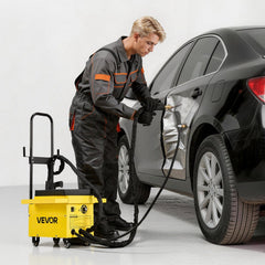 4.5KW Professional Stud Welder Dent Repair Kit with 2 Welding Guns & 6 Modes, All in One Dent Repair Workstation with Extended Handle, Padded Seat and Accessory Tray