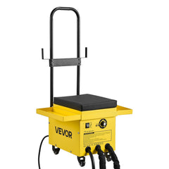 4.5KW Professional Stud Welder Dent Repair Kit with 2 Welding Guns & 6 Modes, All in One Dent Repair Workstation with Extended Handle, Padded Seat and Accessory Tray
