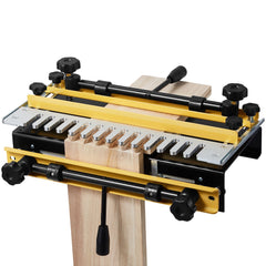 Dovetail Jig, 310 mm Width, Dove Tailing Router Jigs with Router Bit & 1/2” Template, Precise Alignment Dove Tail Jig, Mortise and Tenon Jig Woodworking Tools for Furniture & Wood Cabinet Making