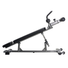 Sit Up Bench, Decline Ab Bench with Reverse Crunch Handle, with 4 Adjustable Height Settings, Heavy Duty Steel, 454 kg Capacity, for Home Gym Workouts, Strength Training, Full Body Muscles