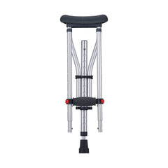 Underarm Crutches, 13-Level Height Adjustable Underarm Walking Crutches, Lightweight Aluminum Crutches for Adults Teenager - with Soft Underarm Pad for Leg Injury Surgery Disabled, 1 Pair 300LBS