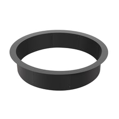 Fire Pit Ring, 40-Inch Outer/36-Inch Inner Diameter, 10inch Height 2.5mm Thick Fire Pit Insert, Heavy Duty Carbon Steel Liner DIY Campfire Ring above or In-Ground, for Outdoor Camping, Bonfires