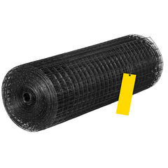 Hardware Cloth, 24\" x50\' & 1\"x1\" Mesh Size, Galvanized Steel Vinyl Coated 16 Gauge Welded Wire with A Cutting Plier & A Pair of Fabric Gloves, for Garden Fencing