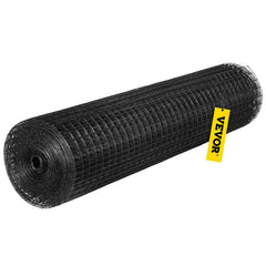 Hardware Cloth, 24" x 100' & 1"x1" Mesh Size, Galvanized Steel Vinyl Coated 16 Gauge Chicken Wire Fencing with A Cutting Plier & A Pair of Fabric Gloves, for Garden Fencing & Pet Enclosures,