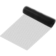 Hardware Cloth, 24" x 100' & 1"x1" Mesh Size, Galvanized Steel Vinyl Coated 16 Gauge Chicken Wire Fencing with A Cutting Plier & A Pair of Fabric Gloves, for Garden Fencing & Pet Enclosures,