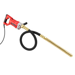 Handheld Electric Concrete Vibrator 800W 1.5M Shaft Air Bubble Remover