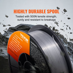 Flux Core Welding Wire, E71T-GS 0.030-inch 10LBS, Gasless Mild Steel MIG Welding Wire with Low Splatter for All Position Arc Welding and Outdoor Use