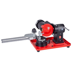 Circular Saw Blade Sharpener, 370W 2890RPM Rotary Angle Mill Grinder Sharpening Machine with 125mm Grinding Wheel & 6 Saw Centerings - Fits Φ80mm to Φ700mm Circular Saw Blades