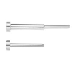 20 Pack Invisible Cable Railing kit, T316 Stainless Steel 3.2mm Invisible Receiver and Swage Stud End for Cable Railing, Swage Tensioner 3.2mm for Wood/Metal Post, Cable Railing Hardware, Silver