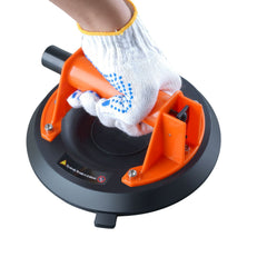 Glass Suction Cup, 203 mm 278 kg Capacity, Vacuum Suction Cup with ABS Handle and Carry Box, Heavy Duty Industrial Suction Cup Lifter Tool for Glass, Granite, Tile, Metal, Wood Panel Lifting