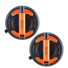 Glass Suction Cup, 203 mm 2 Pack 278 kg Capacity, Vacuum Suction Cup with ABS Handle and Carry Box, Heavy Duty Industrial Suction Cup Lifter Tool for Glass, Granite, Tile, Metal, Wood Lifting