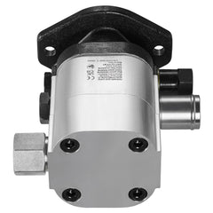 Hydraulic Log Splitter Pump, 22GPM, 2 Stage 4000PSI Wood Log Splitter Pump, 1'' Inlet 3/4'' NPT Outlet 3600 RPM Aluminum Hydraulic Gear Pump, for Small Engine Mounting Log Splitters Snowplow