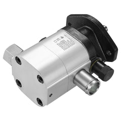 Hydraulic Log Splitter Pump, 22GPM, 2 Stage 4000PSI Wood Log Splitter Pump, 1'' Inlet 3/4'' NPT Outlet 3600 RPM Aluminum Hydraulic Gear Pump, for Small Engine Mounting Log Splitters Snowplow