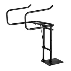 Hot Tub Cover Lift, Spa Cover Lift, Hydraulic, Height 84.07cm - 104.9cm Width 134.87cm - 234.95cm Adjustable, Installed Underneath on one Sides, Suitable for Various Sizes of Hot Tubs, Spa