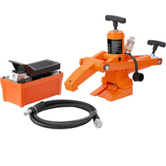 Hydraulic Bead Breaker, 1000 PSI Tire Bead Breaker with Metal Foot Pump, Heavy-duty Steel Bead Breaker Tool for Tractors, Trucks, Buses, Lawn Mowers, ATVs