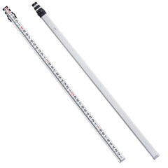 Measuring Rod 16-Feet/10ths 4 Sections Telescopic Grade Rod 1/10ft w/ Bag