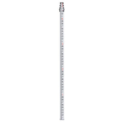 Measuring Rod 16-Feet/10ths 4 Sections Telescopic Grade Rod 1/10ft w/ Bag
