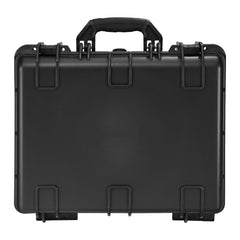 Hard Pistol Case, Heavy Duty Hard Gun Case with XPE Foam Interior, Waterproof Pistol Storage Box with Customizable Lining & Handle for Gun, Lenses, Camera, Gear, TSA Compliant, 475x415x215 mm