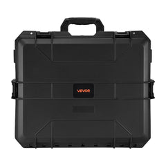 Hard Pistol Case, Heavy Duty Hard Gun Case with XPE Foam Lining, Waterproof Pistol Storage Box with Customizable Interior & Handle for Gun, Lenses, Camera, Gear, TSA Compliant, 556x455x225 mm