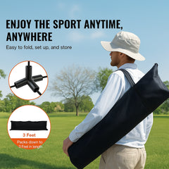 20ft Badminton Net Set Outdoor Portable Volleyball Pickleball Tennis Net