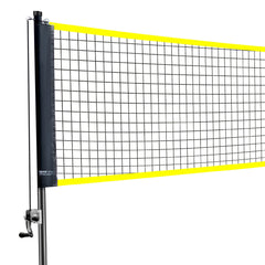 Badminton Net Set, Outdoor Backyard Beach Park Badminton Net, Portable Badminton Equipment Set, Adults Kids Badminton Net with Poles, Carrying Bag, 4 Iron Rackets, and 3 Nylon Shuttlecocks