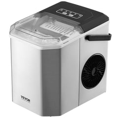 Portable Countertop Ice Maker 26Lbs/24H Self-Cleaning with Scoop Basket