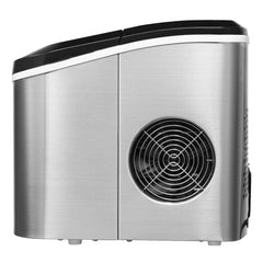 Portable Countertop Ice Maker 33Lbs/24H Self-Cleaning with Scoop Basket