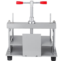 Manual Paper Press Machine, 12x8.6 inch for A4 Sized Papers Flatting Machine, 10cm Thickness Steel Frame Manual Flat Paper Press Machine, Papermaking Book Press