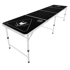 2.4 m Folding Beer Pong Tailgate Table Party Drinking Game Carrying Handle