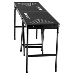 2.4 m Folding Beer Pong Tailgate Table Party Drinking Game Carrying Handle