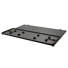 Tri-Fold Truck Bed Tonneau Cover, Compatible with 2015-2024 Ford F-150, 2004 mm Bed, Only Fit 2004 x 1656 mm Inside Bed, 181.4 kg Load Capacity with Built-in LED Light, Quick Folding, Black