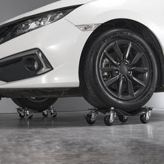 Car Dolly Wheel Tire Dolly 4 PCS Heavy Duty Skate Auto Repair Dolly 6000LB