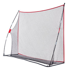 Golf Practice Hitting Net, Huge 10.8x7ft Golf Net, Personal Driving Range for Indoor Outdoor Use, Portable Home Golf Aid Net with Solid Fiberglass Frame and Carry Bag, Gift for Men, Golf Lover